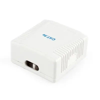 Gembird NCAC-2F5E-01 CAT5E FTP 2-port surface mount box – 2. kép
