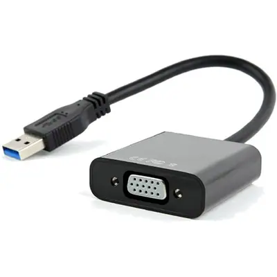 Gembird AB-U3M-VGAF-01 USB3.0 to VGA video adapter Black