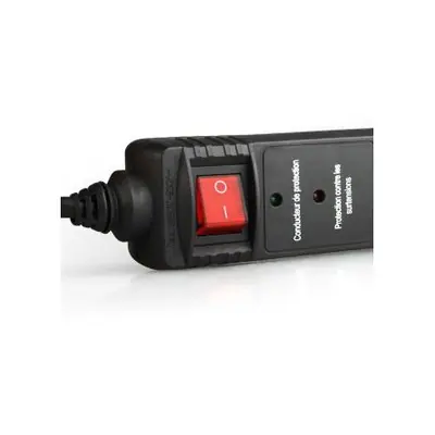 Gembird SPG5-C-15 Túlfeszültségvédő Kapcsolóval 5DIN 4,5m Black – 2. kép