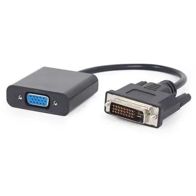 Gembird DVI-D (Dual Link) (24+1) to VGA adapter cable Black