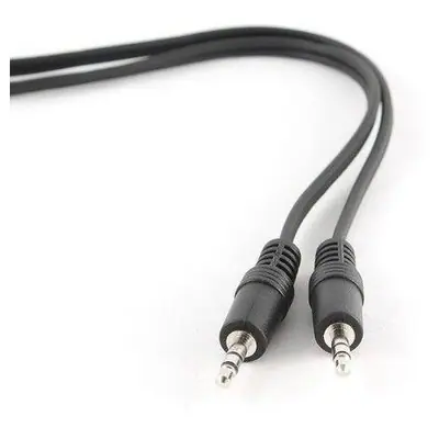 Gembird 2x 3,5 jack Audio 2m Black