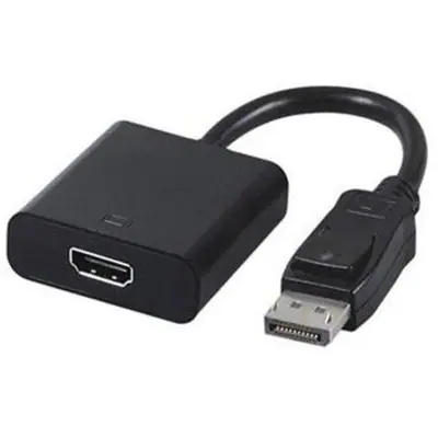 Gembird A-DPM-HDMIF-002 DisplayPort to HDMI adapter cable Black