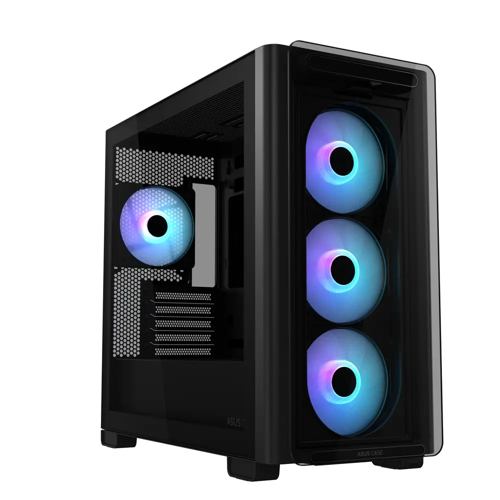 Asus A23 Plus fekete M-ATX ház – 5. kép