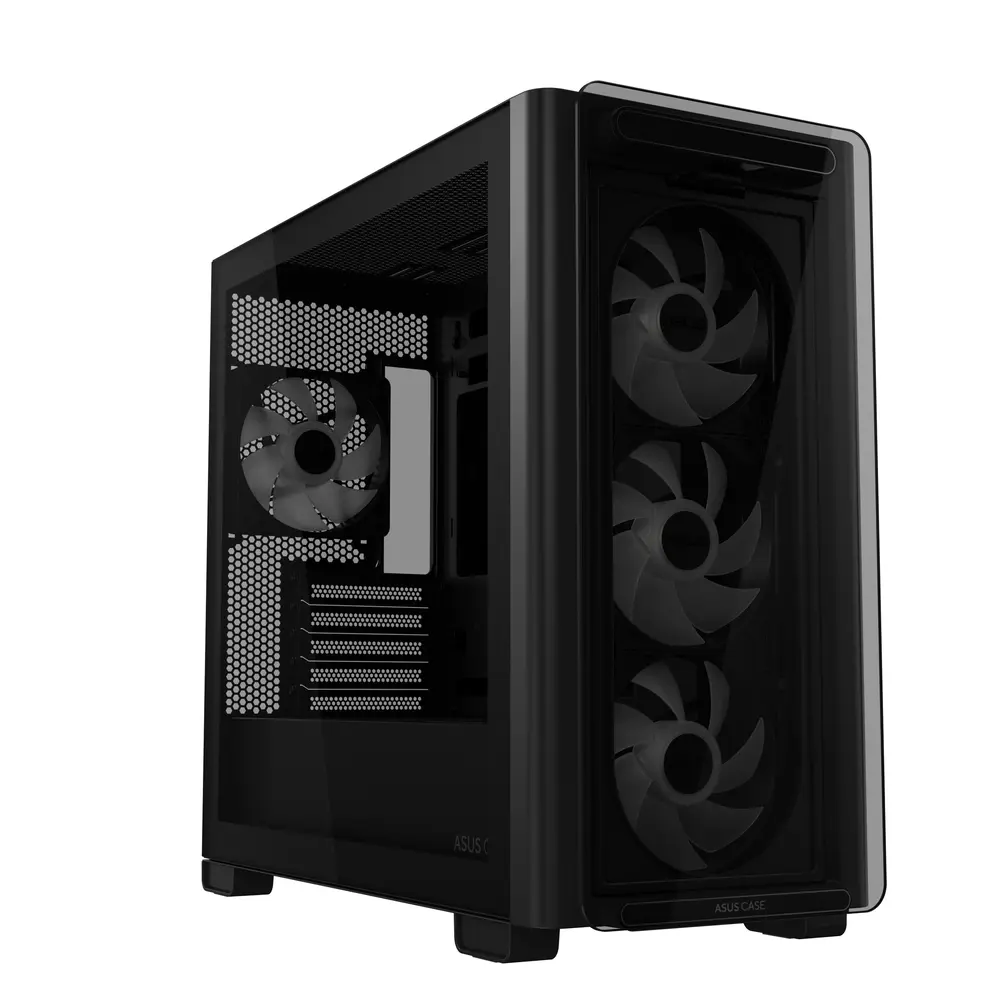 Asus A23 Plus fekete M-ATX ház – 6. kép