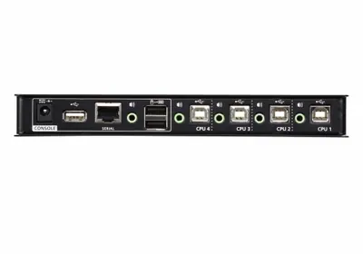 ATEN CS724KM 4-port USB Boundless KM Switch + Cables – 2. kép
