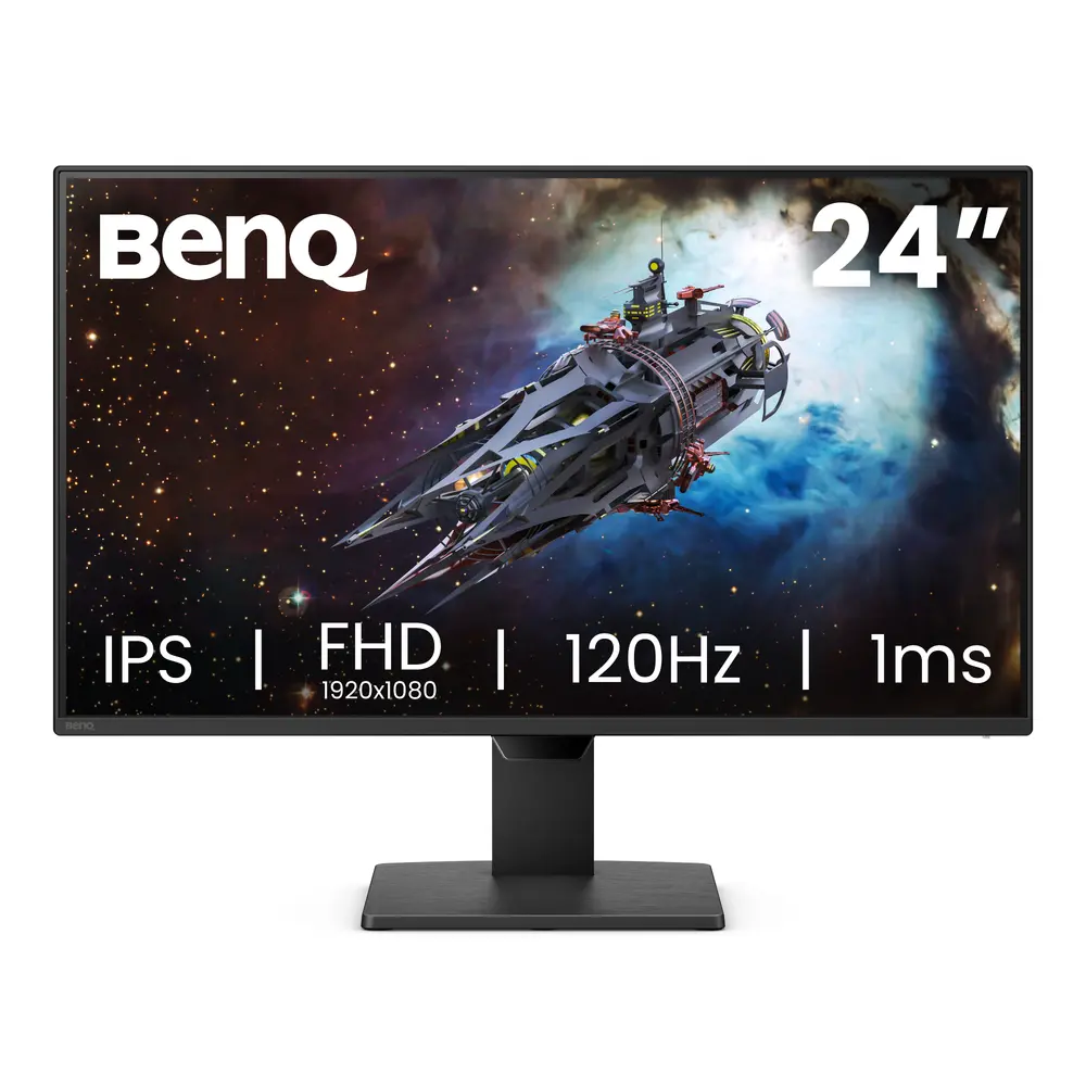 BenQ Monitor 23,8" - GW2490P (IPS, Eye-Care, 99% sRGB, 16:9, 1920x1080, 5ms, 250cd/m2, 120Hz, HDMI/DP, Speaker)