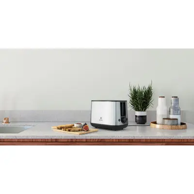 ELECTROLUX E3T1-3ST Create 3 Kenyérpirító, 2 szeletes, 800W, Inox – 2. kép