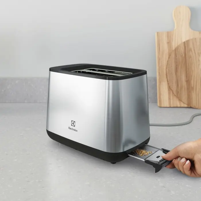 ELECTROLUX E3T1-3ST Create 3 Kenyérpirító, 2 szeletes, 800W, Inox – 4. kép