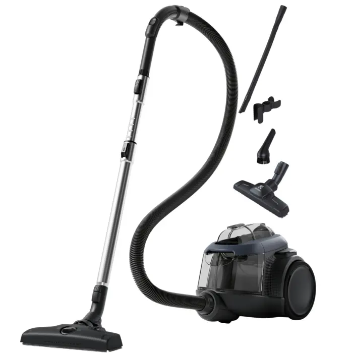 ELECTROLUX EL61C3DB Clean 600 porzsák nélküli porszívó, tartály: 2L, 74 dB, Kék