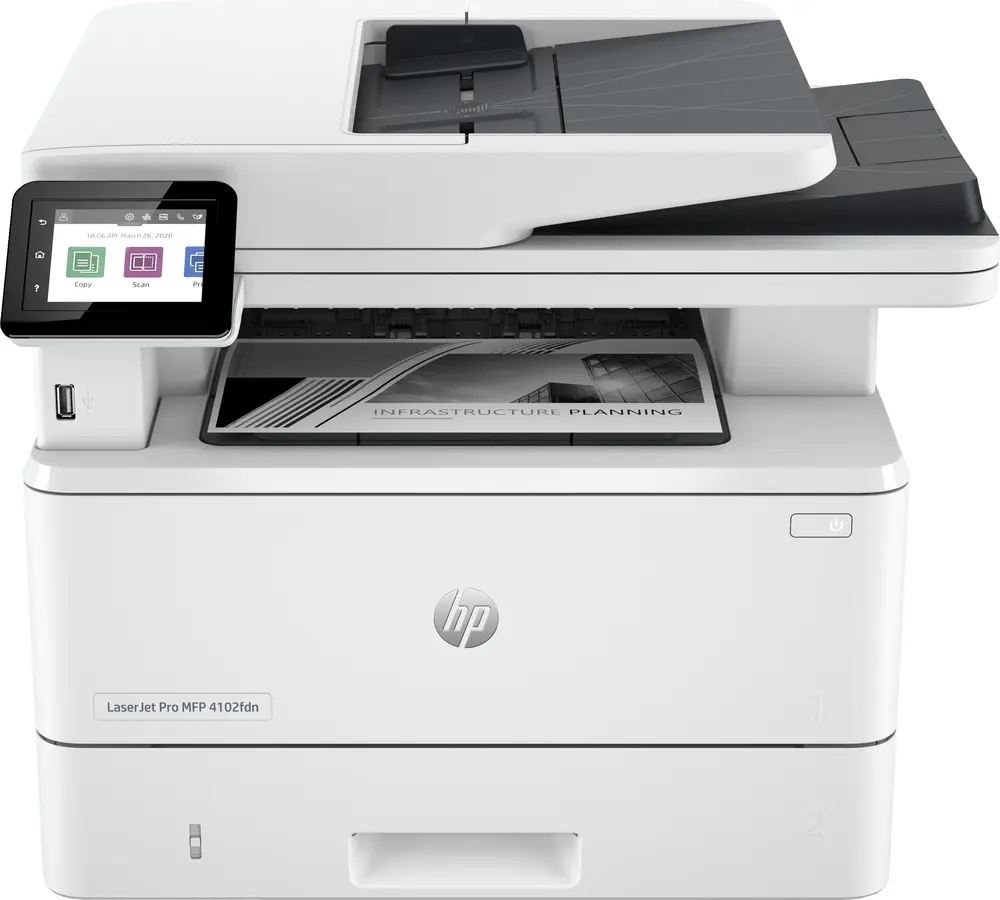 HP LaserJet Pro 4102fdn Lézernyomtató/Másoló/Scanner/Fax