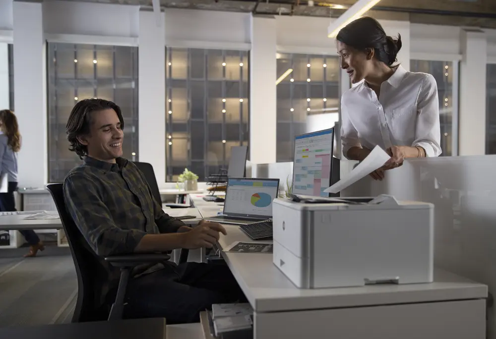 HP LaserJet Enterprise M406dn Lézernyomtató – 3. kép