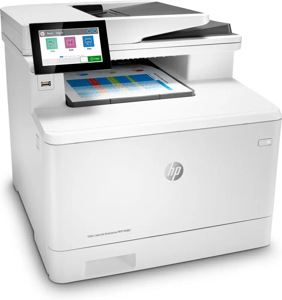 HP Color LaserJet Enterprise M480f Lézernyomtató/Másoló/Scanner/Fax – 3. kép