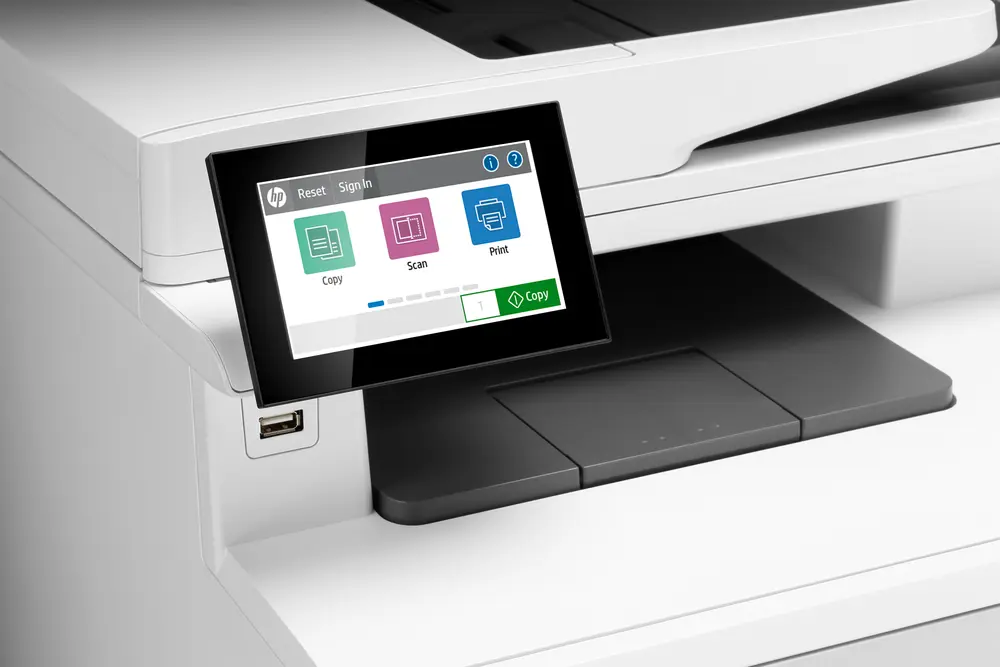 HP Color LaserJet Enterprise M480f Lézernyomtató/Másoló/Scanner/Fax – 6. kép