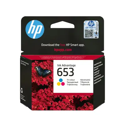 HP 3YM74AE (653) Color tintapatron