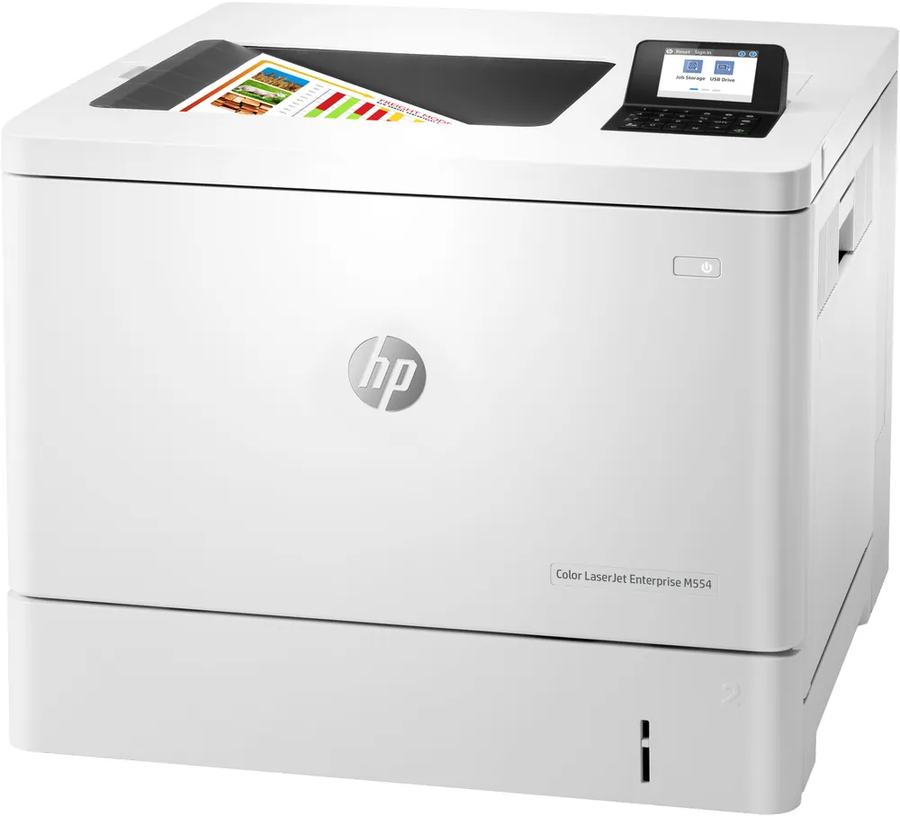 HP Color LaserJet Enterprise M554dn Lézernyomtató – 2. kép
