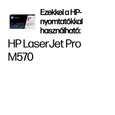 HP CE403A (507A) Magenta toner – 2. kép