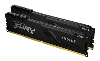 Kingston 16GB DDR4 3200MHz Kit(2x8GB) Fury Beast Black