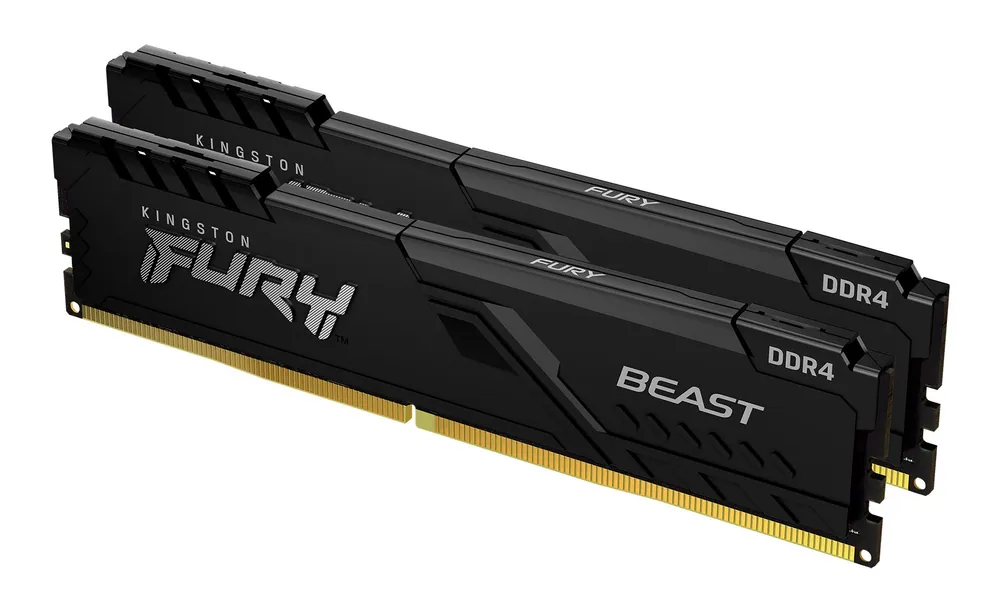 Kingston 16GB DDR4 3200MHz Kit(2x8GB) Fury Beast Black