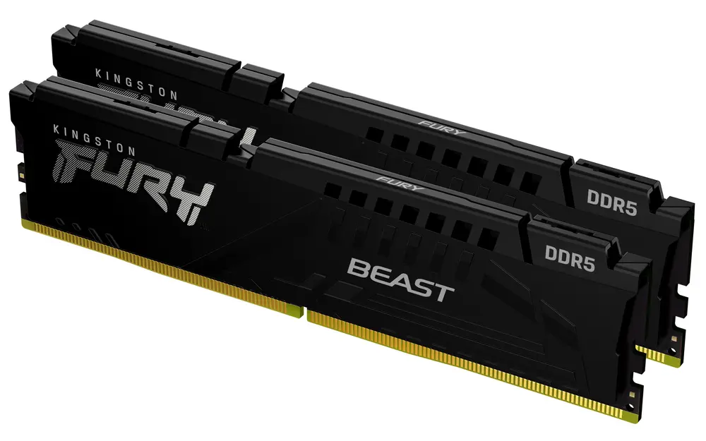 Kingston 16GB DDR5 5200MHz Kit(2x8GB) Fury Beast Black