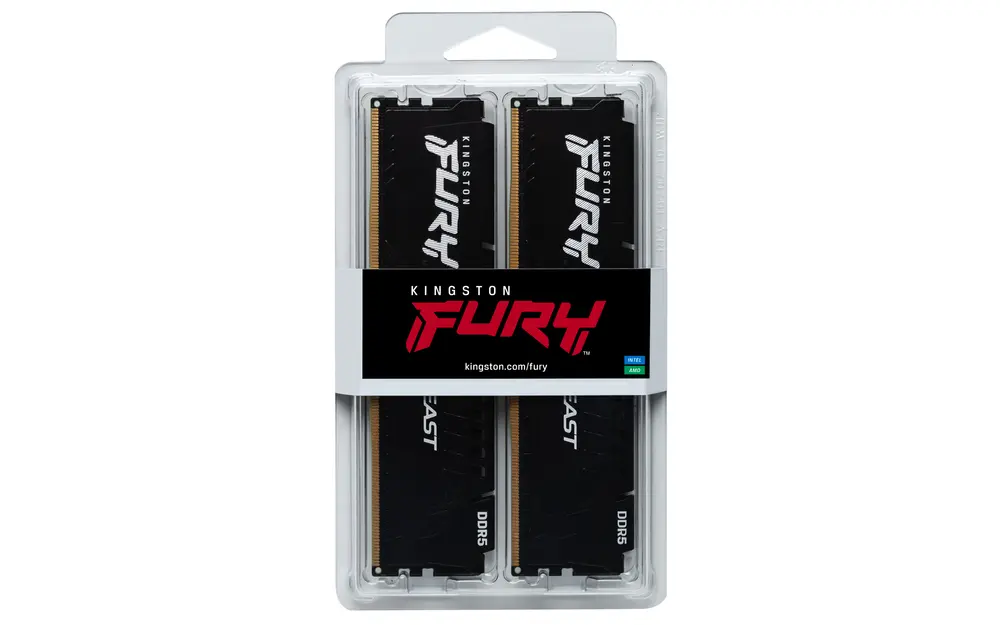 Kingston 16GB DDR5 5200MHz Kit(2x8GB) Fury Beast Black – 5. kép