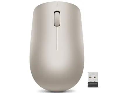 Lenovo 530 Wireless Mouse Almond