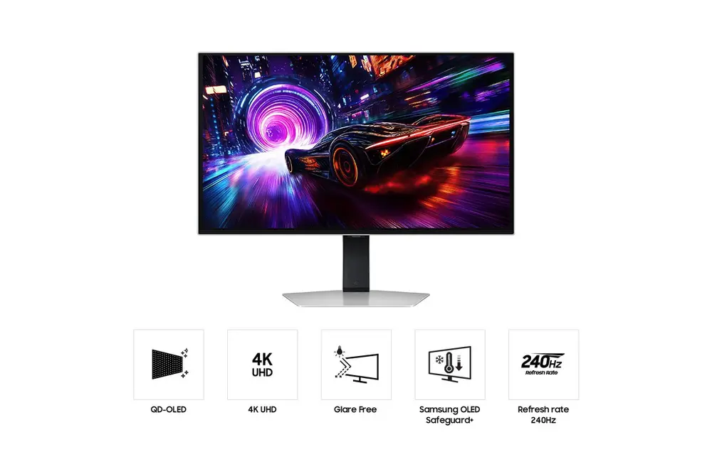 Samsung Odyssey G8 LS32FG810SUXEN gamer monitor – 4. kép