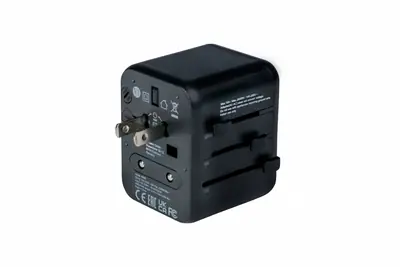 Verbatim Universal Travel Adapter UTA-01 Plug with 2 x USB-A ports